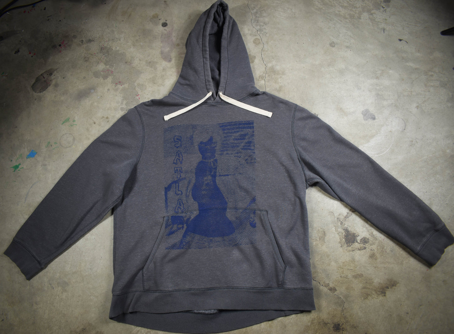 Girl design grey hoodie