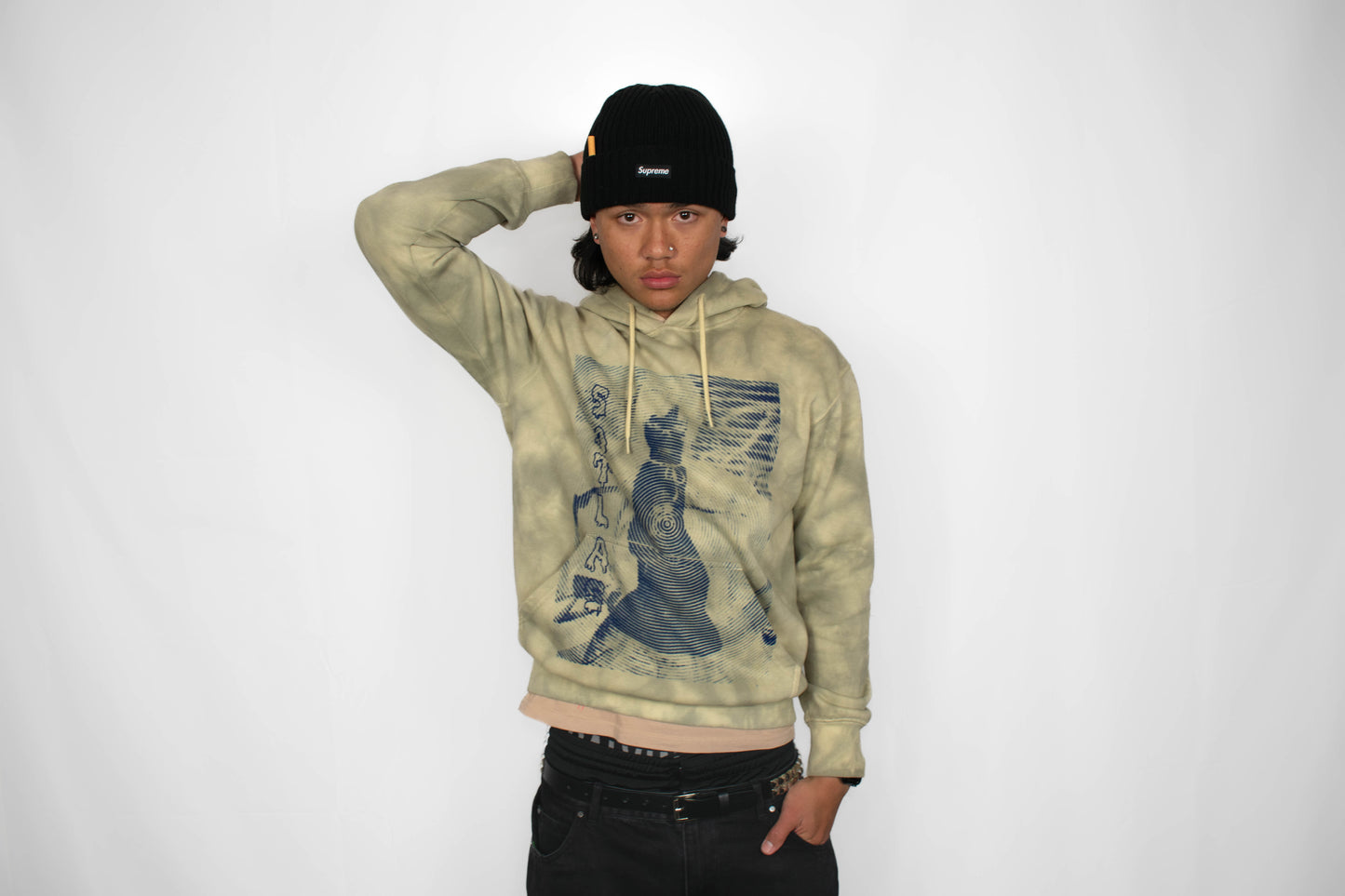 Star hood shawty design Size L fits like a baggy M
