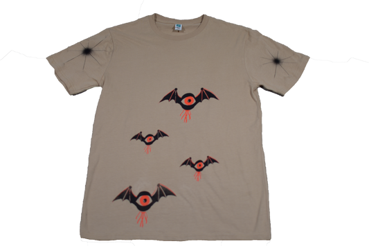 Medium Light Brown Eye Bat Tee