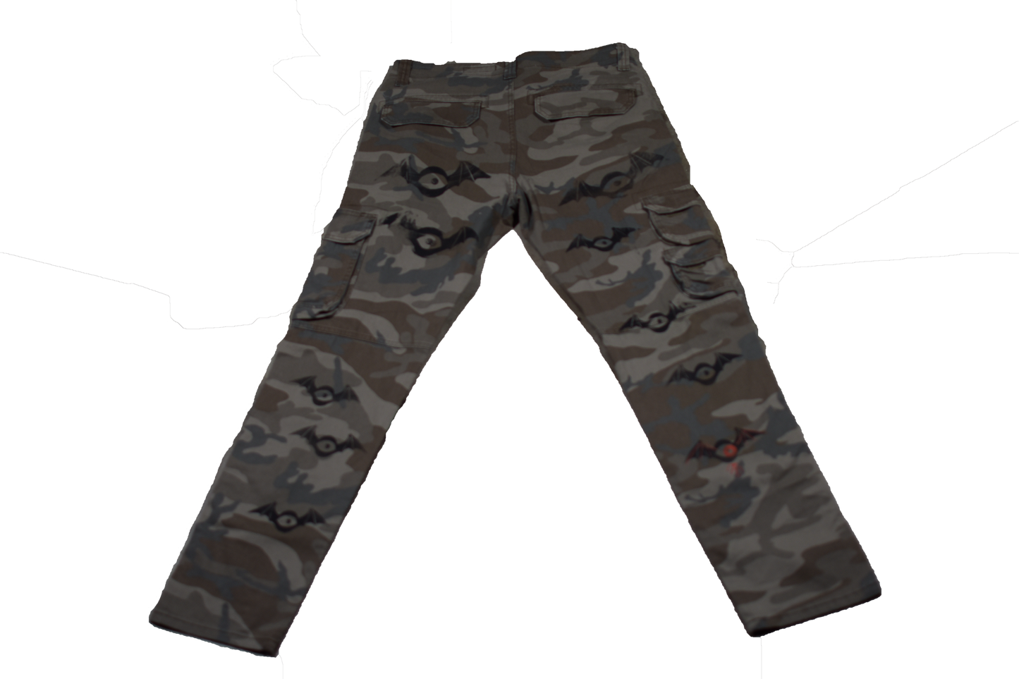 Camo Eye Bat pants