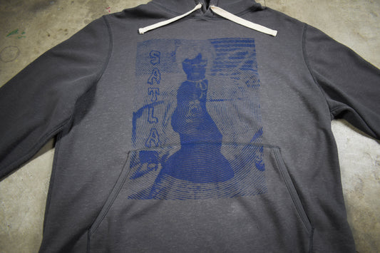 Girl design grey hoodie